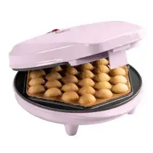 Bubble-Waffeleisen Bestron, mit Backampel, Antihaftbeschichtung
