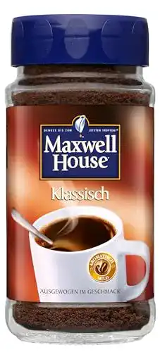 Löslicher Kaffee Maxwell House, 1 x 200 g Instant Kaffee