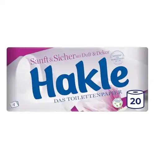 Toilettenpapier 4-lagig Hakle Toilettenpapier Sanft & Sicher