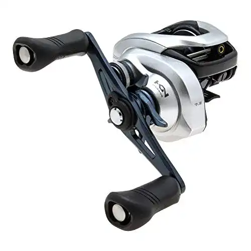 Multirolle Linkshand SHIMANO Tranx 401 A Baitcast Rolle