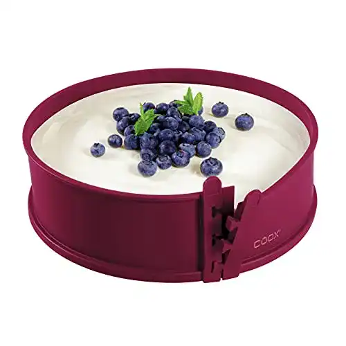 Keramik-Springform coox Springform mit Porzellanboden ⌀ 26 cm