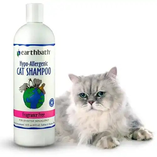 Katzenshampoo EARTHBATH Katzen-Shampoo, Hypoallergen