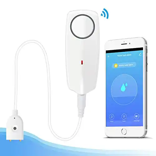 Wassermelder WLAN Eachen Wasser-Alarm Wasserwächter, WiFi