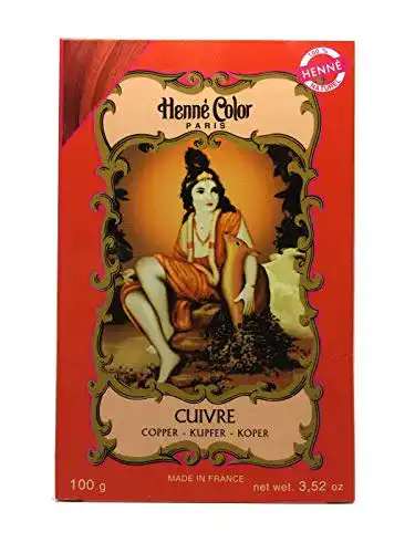 Henna-Pulver Henne Color HENNA Color Pulver kupferrot CUIVRE