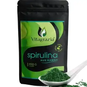 Spirulina-Pulver Vitagrazia ® Hawaii Spirulina Pulver – 450 g