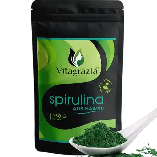 Spirulina-Pulver Vitagrazia ® Hawaii Spirulina Pulver – 450 g