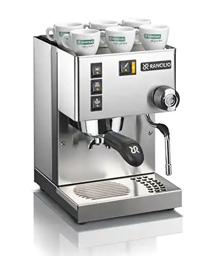 Professionelle Siebträgermaschine Rancilio Espressomaschine Silvia