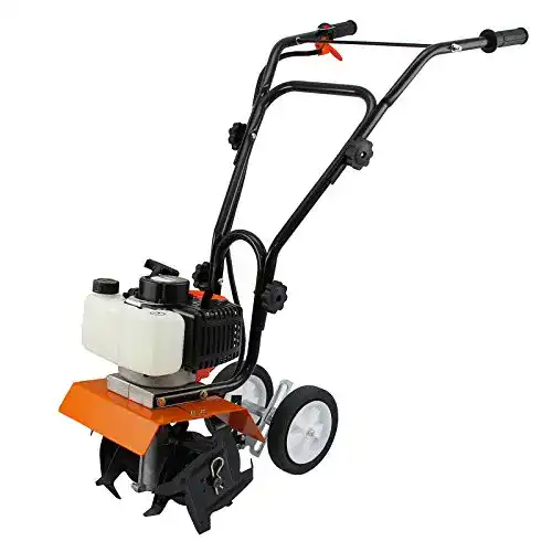 Gartenfräse T-Mech Benzin Gartenhacke Motorhacke Bodenfräse