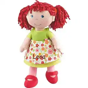Haba-Stoffpuppen HABA bestickt by LALALO Stoffpuppe Liese