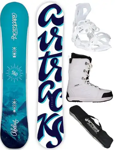 Snowboard Airtracks Damen Set – Board ORBELUS 140