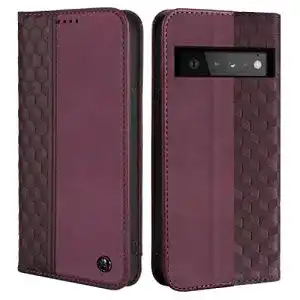 Google Pixel 6 Pro Hülle CXTcase Handyhülle, Lederhülle Flip