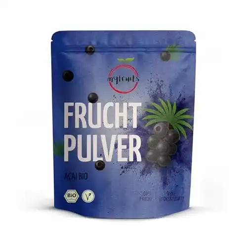Acai-Pulver myfruits ® Premium Bio Acai Pulver 200g