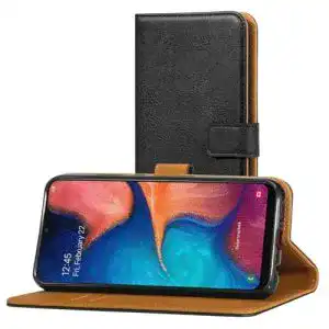 Samsung-Galaxy-A20-Hülle AICEK, Lederhülle mit Kartenfach