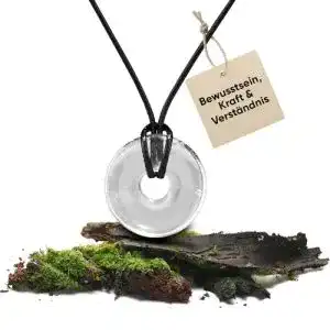 Bergkristall-Kette PURAJA Bergkristall aus echtem Edelstein