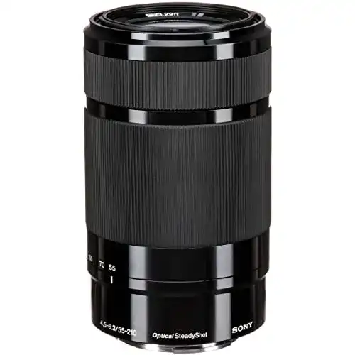 Objektiv Sony SEL-55210 Tele-Zoom-, 55-210 mm, F4.5–6.3, OSS
