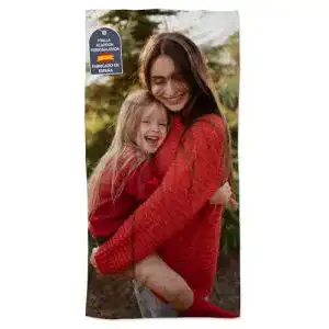 Foto-Handtuch LolaPix Personalisiertes Strandhandtuch