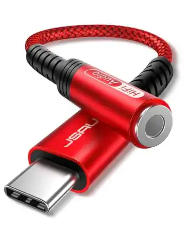 USB-C-Klinke-Adapter JSAUX USB C Kopfhörer Adapter Aux