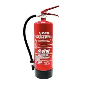 Feuerlöscher 6kg ANDRIS 6kg ABC Pulver Orig. ® mit Halterung