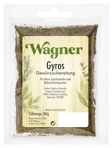 Gyrosgewürz Wagner Gewürze Gyros Gewürz, 7 x 100 g