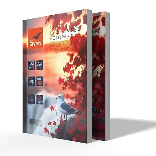 Die beste Fotopapier A4 BLUE SWAN 120g 200 Blatt hochglanz wasserfest 2026 Test Bestseller Fotopapier A4 BLUE SWAN 120g 200 Blatt hochglanz wasserfest