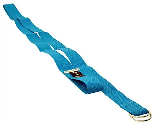 Yogagurt Theramaxx von , 180 cm lang und 3,6 cm breit, blau