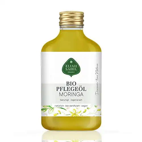 Moringa-Öl ELIAH SAHIL FEINSTES BIO MORINGA Öl – parfümfrei