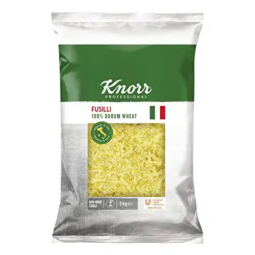 Spirelli Knorr Fusilli Pasta, Spiralnudeln aus Hartweizengriess, 3 kg