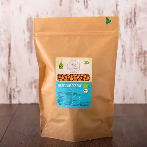 Haselnüsse süssundclever.de Bio Haselnusskerne | 1 kg