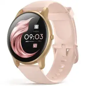 Smartwatch Damen AGPTEK Smartwatch, 1,3 Zoll rund