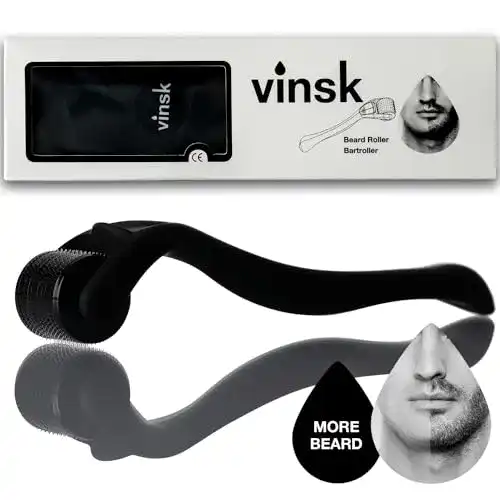 Bartroller vinsk ® für kräftigen Bartwuchs Dermaroller