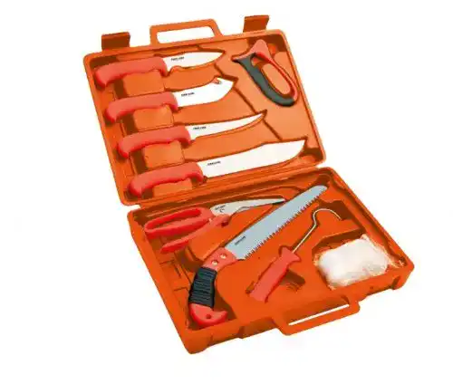 Zerwirkset FARM-LAND Hunting Messerkit 11-Teilig PROFI