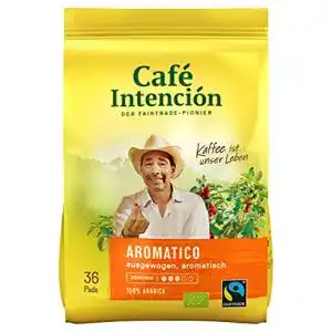 Kaffeepads Café Intención ecológico, 36 Pads x 6