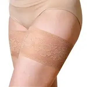 Oberschenkelband Bandelettes, Beige Peony, Small, A (53-57cm)