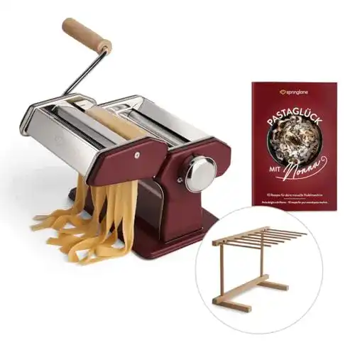 Nudelmaschine (manuell) Springlane Kitchen, Nonna, Edelstahl