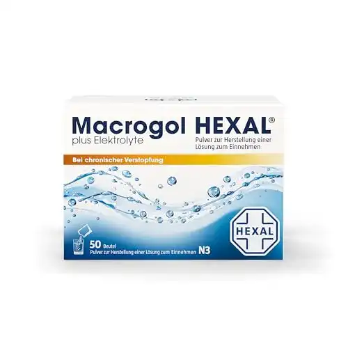 Macrogol Hexal plus Elektrolyte Pulver, 50 St