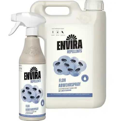 Flohspray ENVIRA Floh-Spray, mit Langzeitwirkung, 500 ml + 2 L