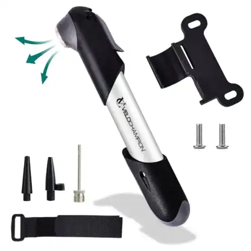 Minipumpen VeloChampion Alloy 7 Mini Fahrradpumpe