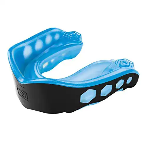Mundschutz Boxen Shock Doctor Zahnschutz Max Gel, blau-schwarz