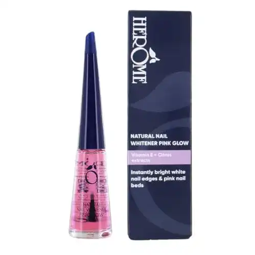 Nail-Whitener HEROME Natural Nagel Aufheller Pink Glow 10ml