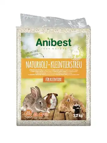 Einstreu-Meerschweinchen Anibest Kleintierspan 60 L