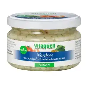 Veganer Brotaufstrich Vitaquell Nordsee-Salat Vegan, 180 g