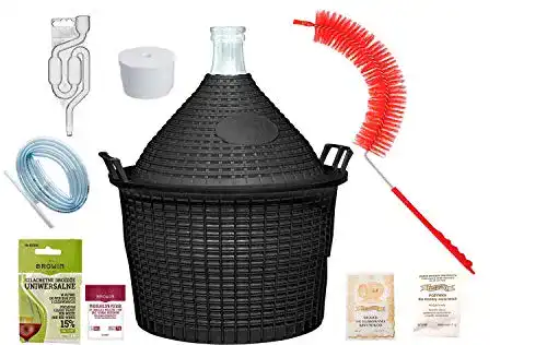 Gärballon BIOWIN 15L WEINSET GLASBALLON GÄRBALLON