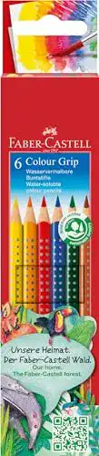 Buntstifte Faber-Castell Faber Castell 112406 – Farbstifte Colour Grip