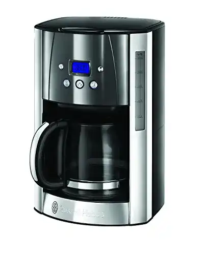 Kaffeemaschine mit Timer Russell Hobbs Digital, 1,5l Glaskanne