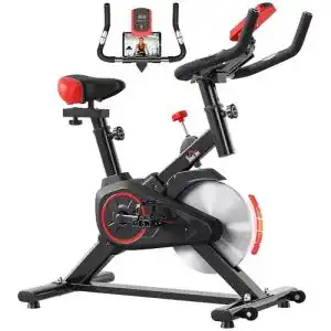 Homcom-Heimtrainer HOMCOM Indoor Cycling Bike Trainer