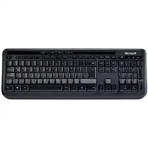 USB-Tastatur Microsoft Wired Keyboard 600, schwarz, QWERTZ