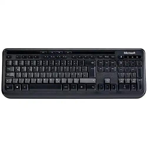 USB-Tastatur Microsoft Wired Keyboard 600, schwarz, QWERTZ