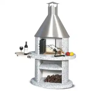 Grillkamin Wellfire Duna Edelstahlhaube