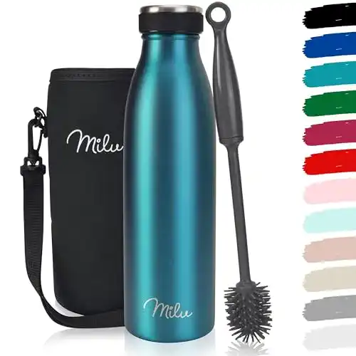 Outdoor-Thermoskanne Milu Edelstahl Trinkflasche Isoliert