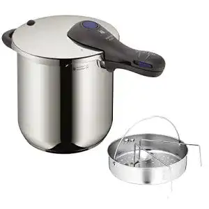 Schnellkochtopf (8 Liter) WMF Perfect Plus Induktion, Einsatz-Set